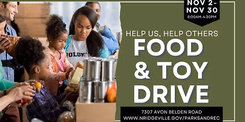 Holiday Food & Toy Drive