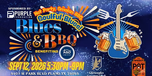 2nd Annual Blues & BBQ benefiting ASD - A Home For Life