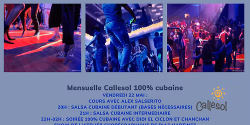 Mensuelle Callesol 100% cubaine - Alex\/Didi\/Chanchan