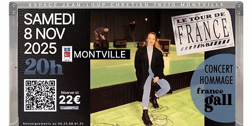 Concert Tribute France Gall - Le Tour de France 88 - Montville
