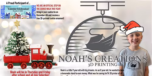Noah's 3D Yuletide Trail Pop-Up Shop