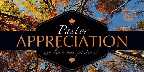 Pastor Appreciation Sunday