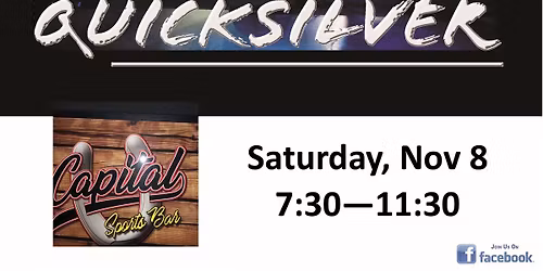 QuickSilver rocks the Capital Sports Bar!