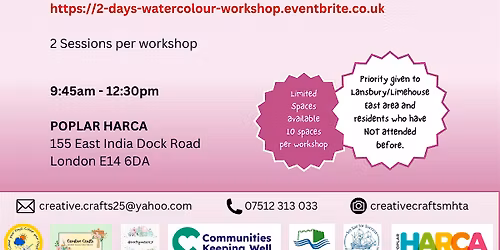 Colour Your Dayz Watercolour Workshop