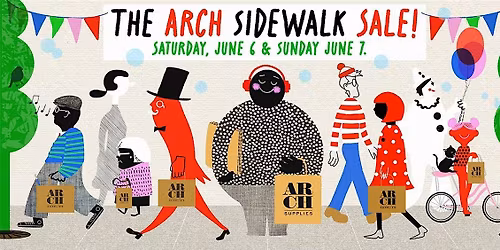 ARCH Annual Sidewalk Sale!