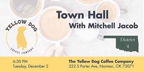 Town Hall at Yellow Dog Coffee Company