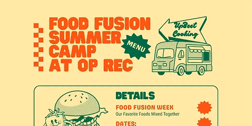 Week Long Summer Cooking Camp