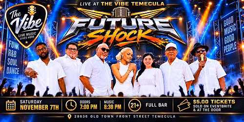 FUTURESHOCK DEBUT. LIVE AT THE VIBE
