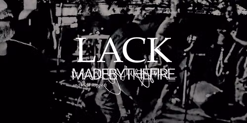 Lack & Madebythefire \/\/ in Pilsen \/\/ 26.11.2026