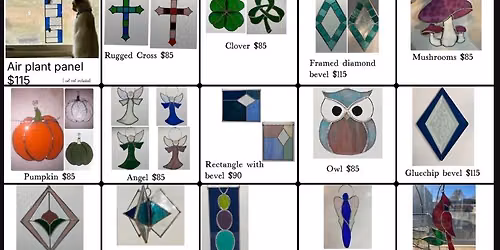 "I Missed That Class!" Choose from past stained glass class themes!
