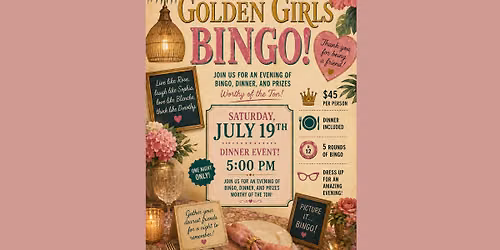Golden Girls Dinner & Bingo