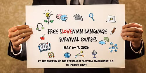 Slovenian language classes at the Slovenian Embassy