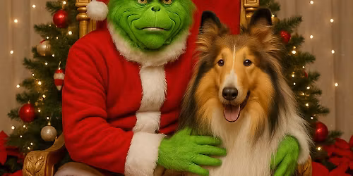 Pet photos with the Grinch