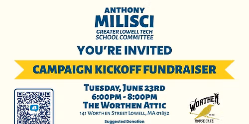 Campaign Kickoff - Anthony Milisci for GLTHS
