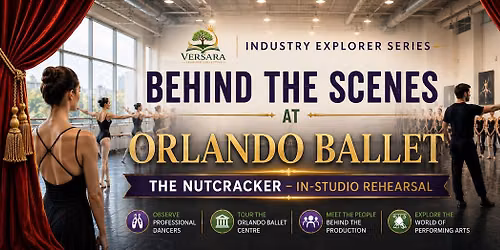 \ud83c\udfad Behind the Scenes at Orlando Ballet: The Nutcracker In-Studio Rehearsal- Industry Explorer Series
