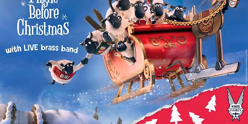 Shaun The Sheep - The Flight Before Christmas with Live Brass Band