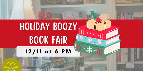 Holiday Boozy Book Fair