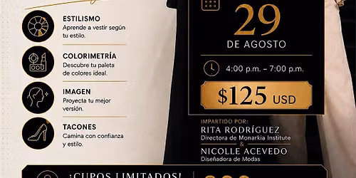 Taller Intensivo - Estilismo, Colorimetr\u00eda, Imagen, Tacones