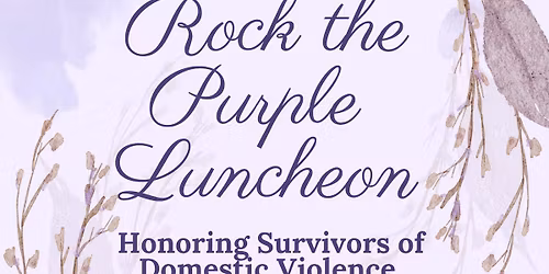 Rock the Purple Luncheon