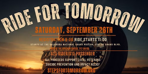 Ride for tomorrow