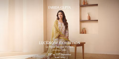 Farida Gupta | Lucknow Exhibition \ud83d\udecd\ufe0f