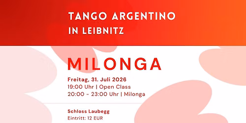Sommer Milonga