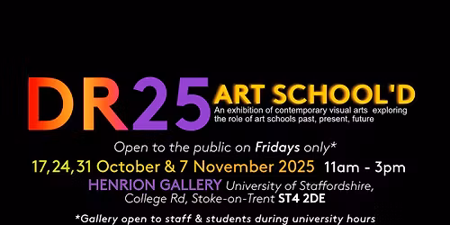 DR25 - ART SCHOOL'D