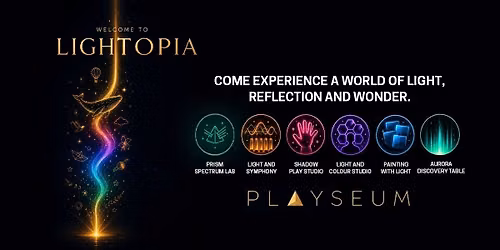 Lightopia at Playseum