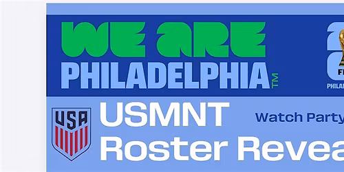 USMNT Roster Reveal Watch Party