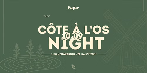 Poelbar | C\u00f4te \u00e0 L'os Night \ud83c\udf3e