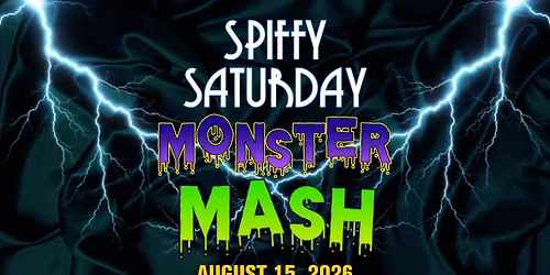 Spooky Spiffy Saturday: A Monster Mash
