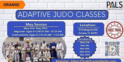 PALS CC: Adaptive Judo May 2026