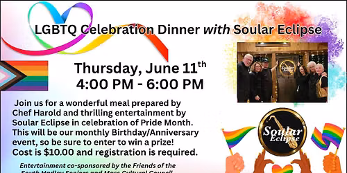 LGBTQ Celebration Dinner with Solar Eclipse