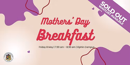 Mothers' Day Breakfast