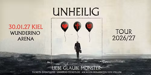 Kiel - Wunderino Arena: LIEBE, GLAUBE, MONSTER TOUR 2026\/27