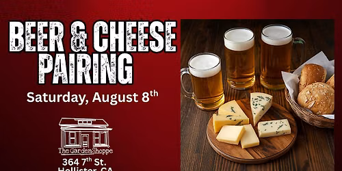 Beer, Cheese and Bread pairing event with live Music!