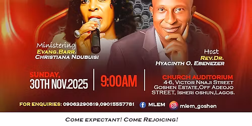 2025 ANNUAL CONVENTION & THANKSGIVING