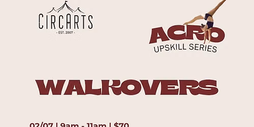Walkovers - Acro Holiday Workshops