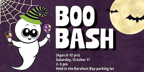 Boo Bash (Ages 0\u201312 yrs)