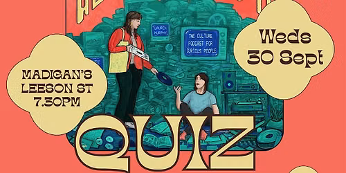 Get Around To It arts & culture table quiz - 30 Sept 2026