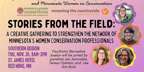Women in Conservation Southern Network Gathering: Stories from the Field
