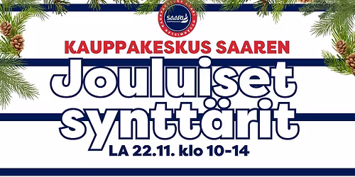 Saaren jouluiset syntt\u00e4rit