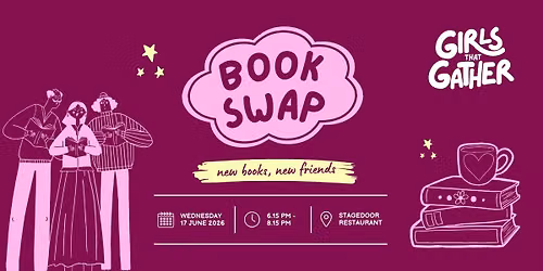 \ud83d\udcda BOOK SWAP & SOCIAL NIGHT \u2615\ufe0f\ud83d\udc9b