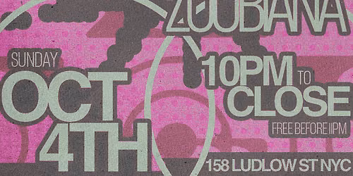 Zzzzach, No Promises & Zoobiana