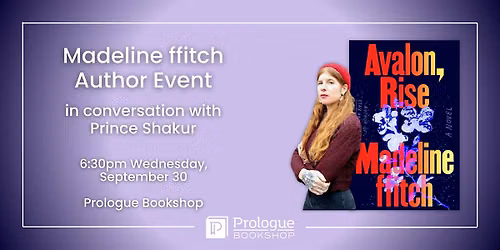 Madeline ffitch Author Event