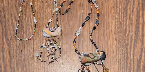 "Just for Fun" Mixed Media Necklace