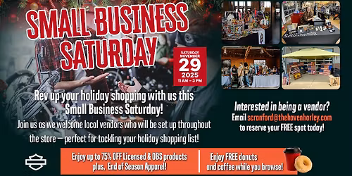 Small Business Saturday!