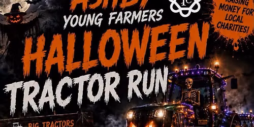HALLOWEEN TRACTOR RUN \ud83c\udf83\ud83d\udc7b