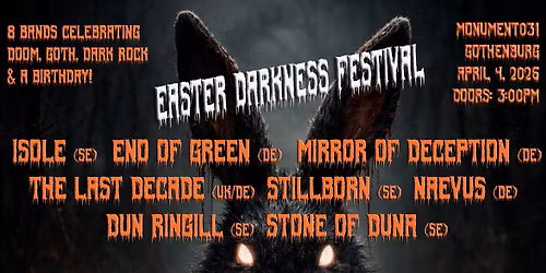 Easter Darkness Festival 4\/4