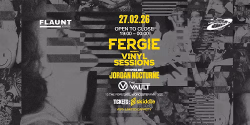 FLAUNT Fergie Vinyl Sessions